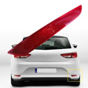 폭스바겐 시트 레온 mk3 타입 5F 프리페이스리프트 2012- 리어 범퍼 리플렉터 5F0945105F  945 105 F  106