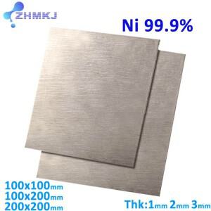 니켈 99.9% 고순도 플레이트  전기 도금 N6 과학 연구용 양극  두께 1mm  3mm