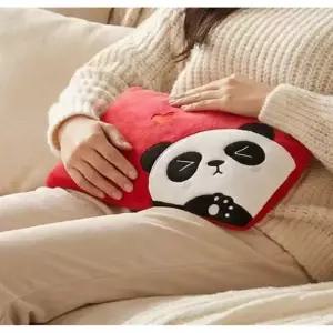 한양 팬더 충전식 온수 찜질기 전기 온열 찜질팩 파우치형