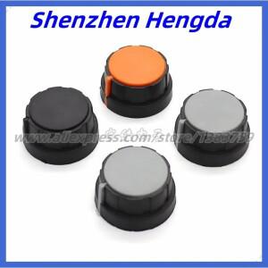 전위차계 노브 캡 주파수 변환기 구리 코어  고무 캡 31 × 16.5mm 2 개