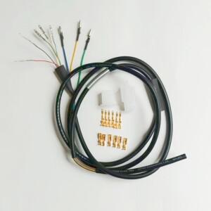 전기 자전거 250W 350Wwheel 전동 와이어 스쿠터 라인 허브 케이블 총알 커넥터 포함