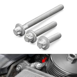 BMW 호환 N54 N55 S55 엔진용 오일 필터 하우징 볼트 키트 3개 세트 E90 E91 E92 E93 F30 E60 F10 X3 F25 E