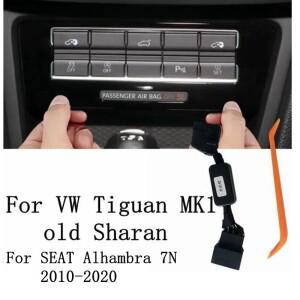 SEAT Alhambra 7N 자동 시작 중지 엔진 시스템 끄기 제거기 장치 제어용 Sharan Old Tiguan 용 취소
