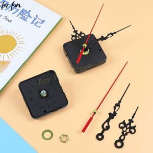 재미있는 시계 메커니즘 침묵 석영 운동 기계 벽 손 포인터 세트 방향 스윕 두 번째 DIY 수리 부품