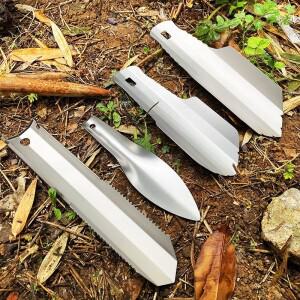 캠핑용 티타늄 소형 삽 경량 휴대용 야외 흙삽