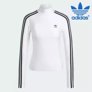 [아디다스][세일] 아디다스 여성용 티셔츠 a6- JG1535  3 S TRNECK LS 우먼스 아디컬러 3S 터틀넥 긴팔 티