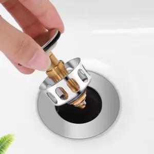 물마개 팝업 세면기 황동 교체용 세면대 거름망
