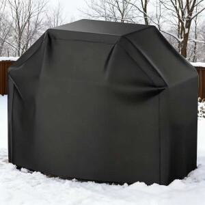날씨에 사용 가능 야외 바베큐 커버  내구성 있는 폴리에스터 소재  대부분의 그릴에 적합  파티오 보호용