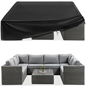 파티오 가구 커버  야외 방수  테이블