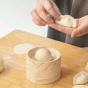 만두피 누르기 도구 기계 받침 절구 딤섬 만드는 만두틀