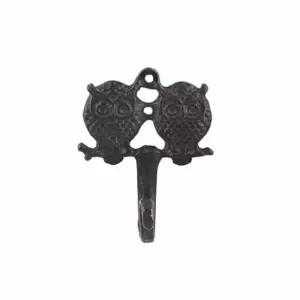 주물 옷걸이 부엉이 1구 엔틱걸고리 벽옷 엔틱 틱걸 후크 장식 고리 소품 벽면