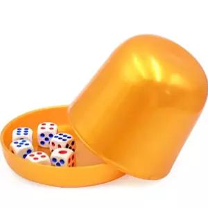 주사위게임 카지노 야바위 쉐이크 세트 모자모양 컬러(1)