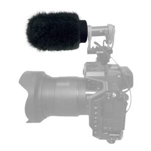 팝필터 야외 모피 윈드스크린 마이크 커버 머프 윈드 스크린 Dead Cat For Rode Videomic Go II BlueMantis