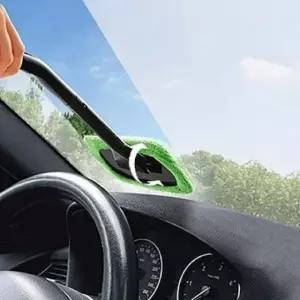 차량용 유리 청소 브러쉬 내부 닦이 세차용 도구 관리 용품 (WFKHDA1)