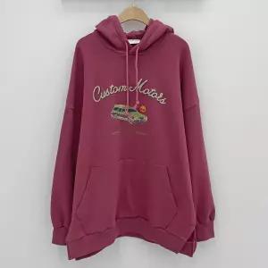 빈티지모토후디박시티 SMO680M310 빅사이즈 사이즈에서 자유로운 그녀~