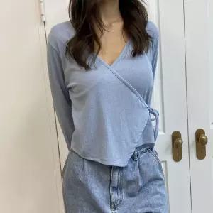 파우더슬림랩리본긴팔티 YPQ777M404 빅사이즈 사이즈에서 자유로운 그녀~