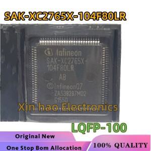 1개 세트   SAK-XC2765X-104F80LR AB INFINEON 패키지 QFP100 자동차 칩