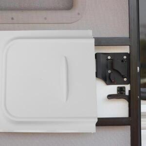 차량 케리어 RV 스크린 문짝 슬라이더 PP 화이트 패널, 트레일러 모터 홈 카고 12 인치