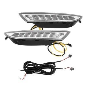 볼보트럭 데이라이트 A60M-Scirocco 2008-2013 호환 12V 자동차 LED DRL 주간 주행등 안개등 방향 지시등