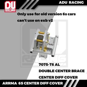 ARRMA 6S MOJAVE BIGROCK FIRETEAM용 ADU 레이싱 센터 및 DIFF 커버 CNC 7075-T6 알루미늄