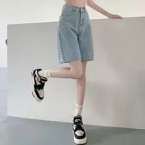 청반바지 캐주얼 4부 여자 숏팬츠 여름 데님팬츠 4컬러 WFLPTNX