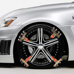 직물 스노우체인 미끄럼 방지 체인 밸런스 디자인 자동차 SUV용 겨울 스노우 아이스 내구성 패드 타이어 16