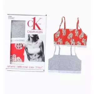 [Calvin Klein]UNDERWEAR 캘빈클라인 CK ONE 노와이어 브라렛 2PACK QF6040-924 698360