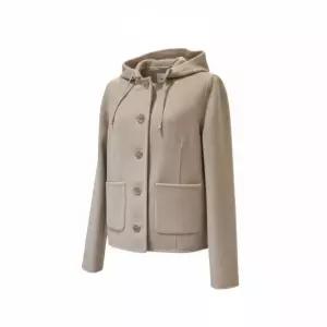 꼼빠니아 울 캐시미어 후드 자켓 CAFW1-WJK400