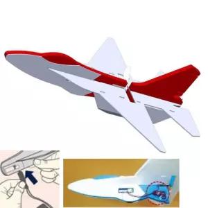 5초충전 전동 에어글라이더 동력비행기키트 베르누이원리 양력 모터
