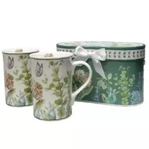 브리보그 도자기 머그컵 카페 커피잔 2P 선물세트