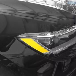 폭스바겐 파사트 B8 용 헤드라이트 스티커  반사 필름  야간 스트립  자동차 경고 크리에이티브