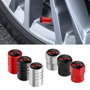 폭스 바겐 Vw GTI Passat Tiguan Jetta Mk6 Scirocco Polo 6R Touran Golf R CC 용 4Pcs 알루미늄 합금 자