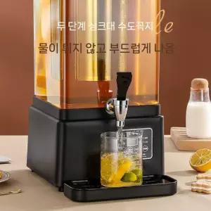 업소용 자동 전기 달임 중탕기 검정  포트 차끓이기 물끓이기 티메이커