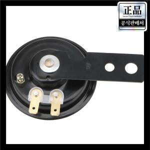 오토바이 범용 방수 원형 시끄러운 경적 스피커, 12V 1.5A 105db 전동 키트