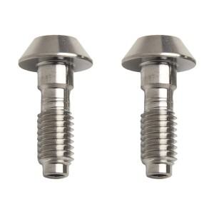 2PCS 스테인레스 스틸 브레이크 라인 나사 MAGURA용으로 설계됨 MT4호환  유압 연결용