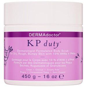 더마닥터 KP 범프 지우개 바디 스크럽 조제 각질 케어에 도움 | 건조하고 울퉁불퉁한 피부를 위한 필라리스 10% AHA + PHA - 16 floz