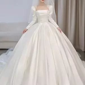 빅사이즈 웨딩 드레스 오프숄더 본식용 셀프웨딩 레이스 쉬폰 오간자 파티