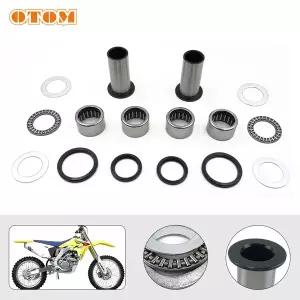 호환  스즈키 RM125 RM250 01-08 RMZ250 RMZ450 2005-2023 베어링 부싱 오일 씰 유지 보수 키트 용 스윙 암