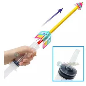 SA 빨대 에어 로켓 주사기형 5인형 로케트 만들기