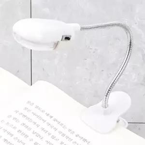 실용적인 휴대용 집게형 독서등 공부 라이트 침대 테이블 조명