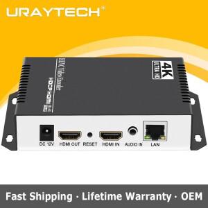 4K 1080P H.265 UHD HDMI 비디오 IP 인코더 HLS SRT RTMP 라이브 스트리밍 IPTV 유튜브 페이스북 서버용