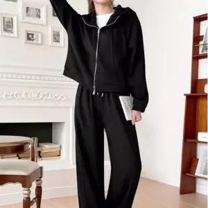 [하프클럽/]여성 넓은 트랙수트 보온 후디집업 2WAY 세트