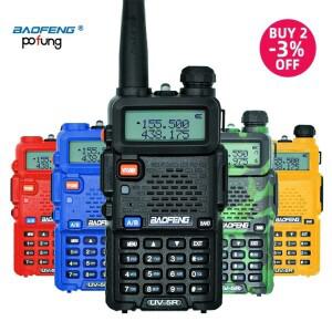 Baofeng-무전기 uv-5r 양방향 CB 라디오 업그레이드 버전, 128ch, 5W, VHF, uvhf, 174MHz, 400-520MHz, 경