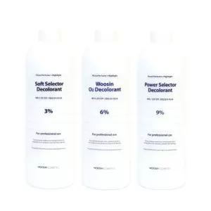 알앤비 오투 염색 산화제 탈색제 3% 6% 9% 1000ml 극손상 도매 용품 헤어 미용실 재료 바버샵