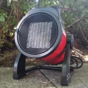 작업용 사무실 와이드 헤드 이동식 팬 히터 난로 온풍기