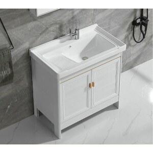 애벌빨래 싱크대 베란다 탕비실 소형 간이 미니싱크대 보조 이동식