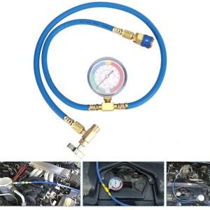 R134a 냉매 충전 호스 자동차 에어컨 불소화 및 유체 추가 게이지 튜브 도구