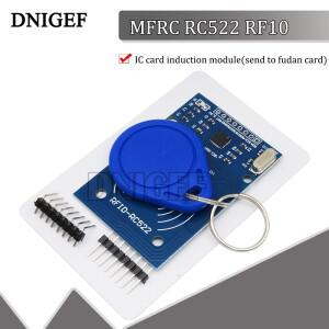 DNIGEF NFC RC522 센서 모듈 RFID RF IC 카드 용 S50 및 키체인 제공