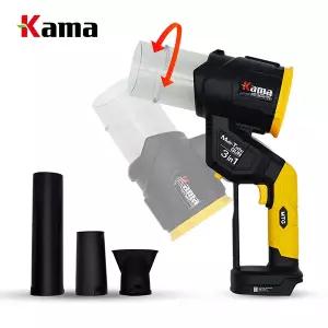 카마 20V 멀티 터보건 3 in 1 무선 송풍기 브로워 블로워 제설 청소 디월트 배터리 호환 HD-MTG-DE