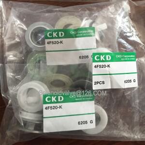 1PC CKD 4F520-K 솔레노이드 밸브 다이어프램 수리 키트 씰링 링